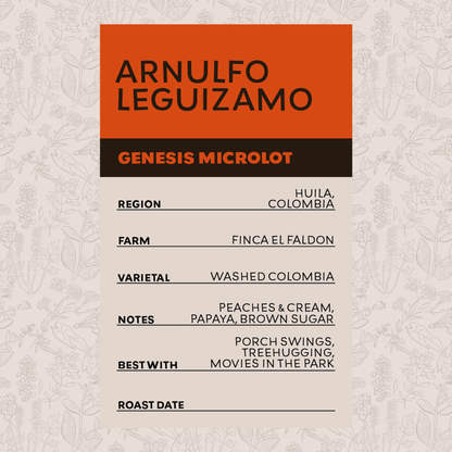 Arnulfo Leguizamo - Genesis Microlot