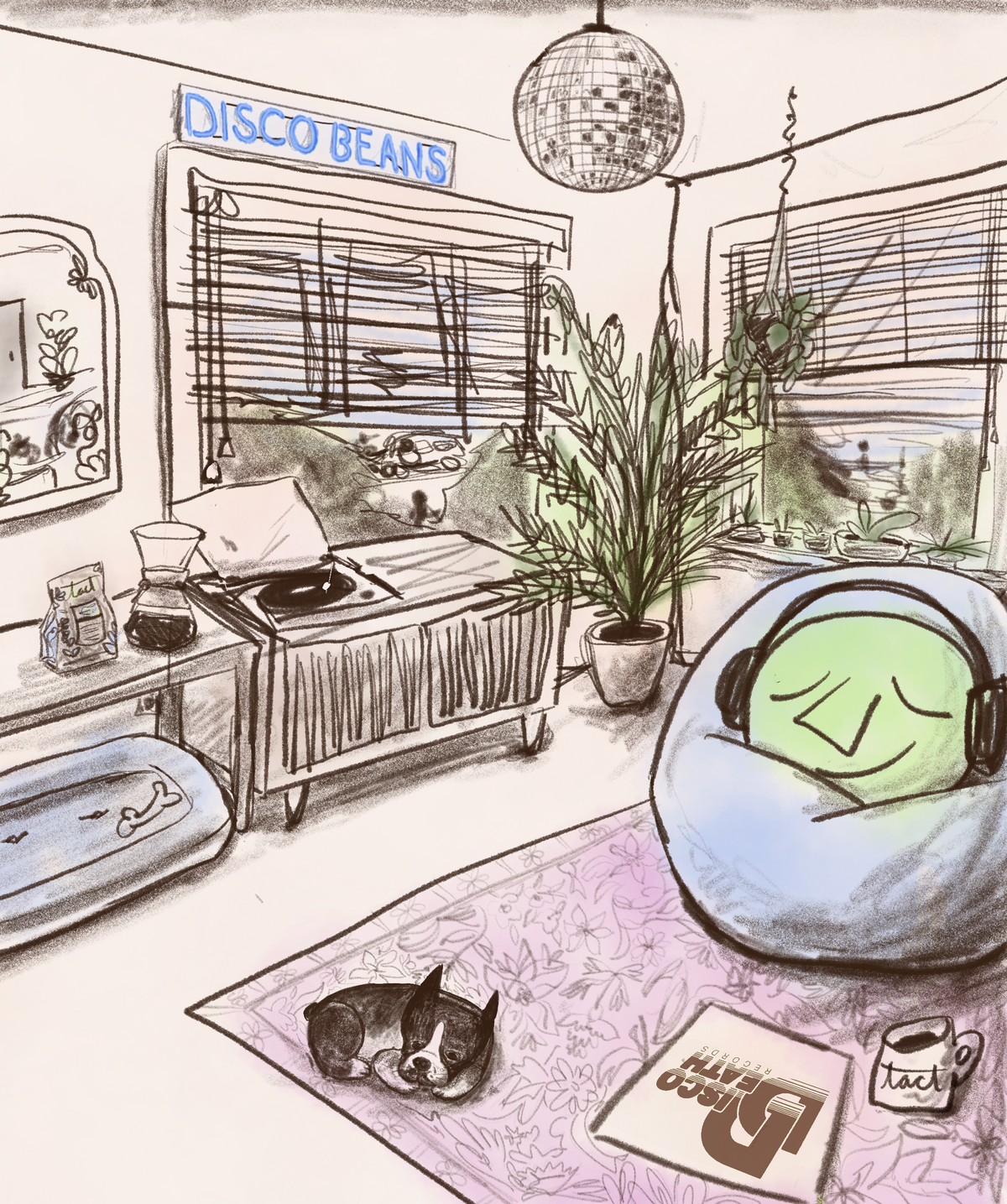 Disco Beans | Coffee & Vinyl